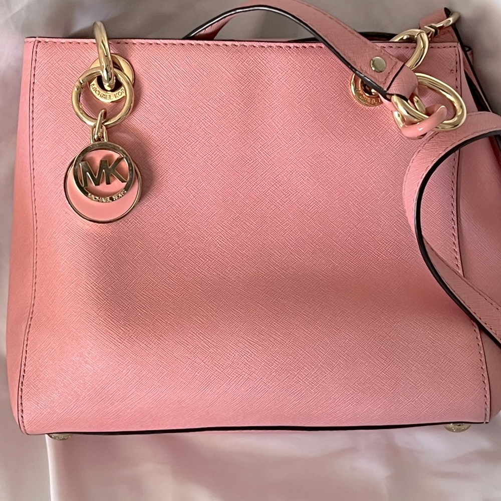 Michael Kors Cynthia Pink Handbag